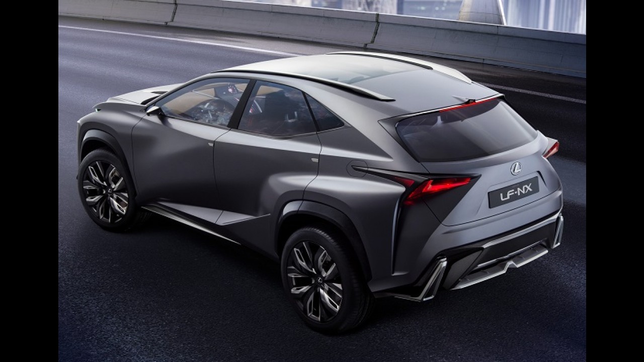 Lexus confirma anti-Evoque - LF-NX chegará ao Brasil em 2014