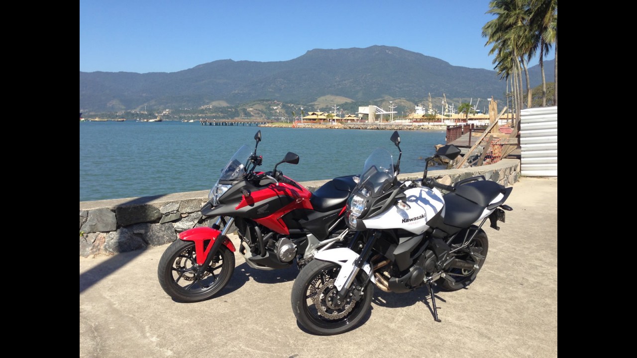 Viagem-teste: Honda NC 700X e Kawasaki Versys 650 investem em diferentes formas de versatilidade