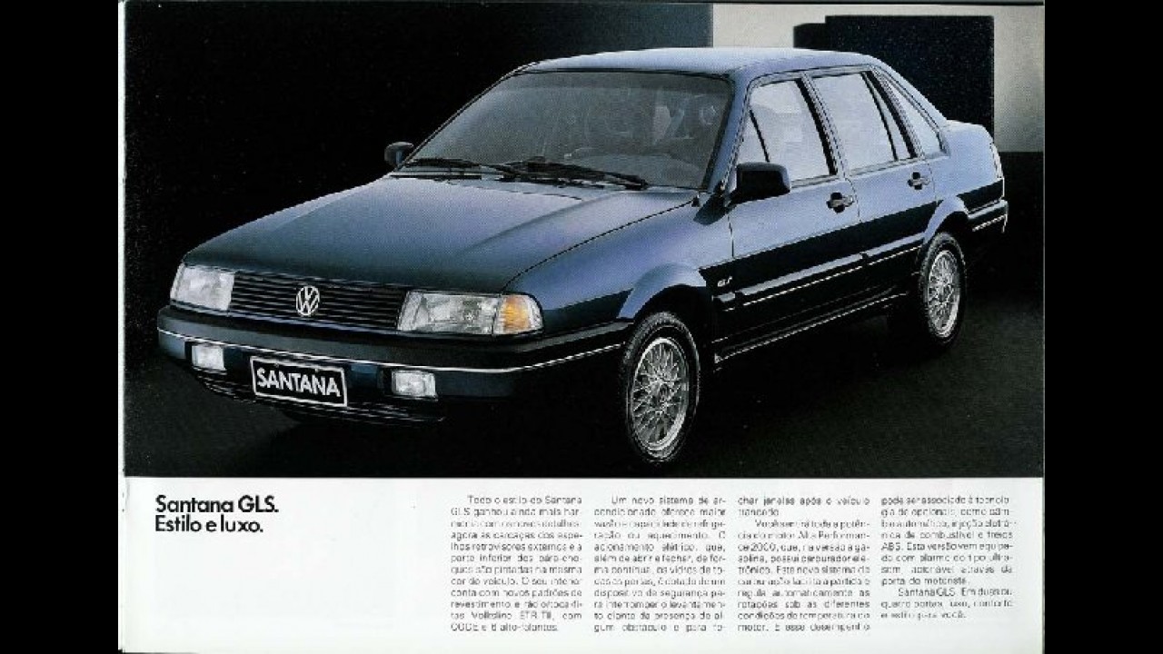 Carros para sempre: VW Santana - A marca do povo em busca de luxo