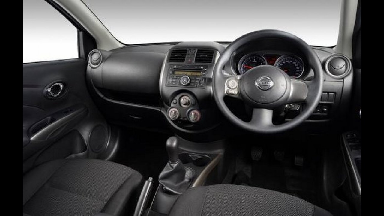 Nissan Versa é lançado na África do Sul com motor 1.5