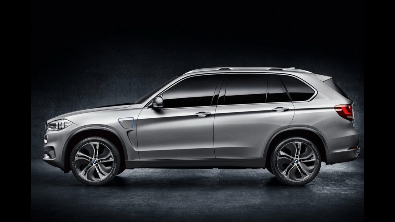 BMW X5 eDrive Concept: híbrido plug-in promete consumo de até 26,3 km/l
