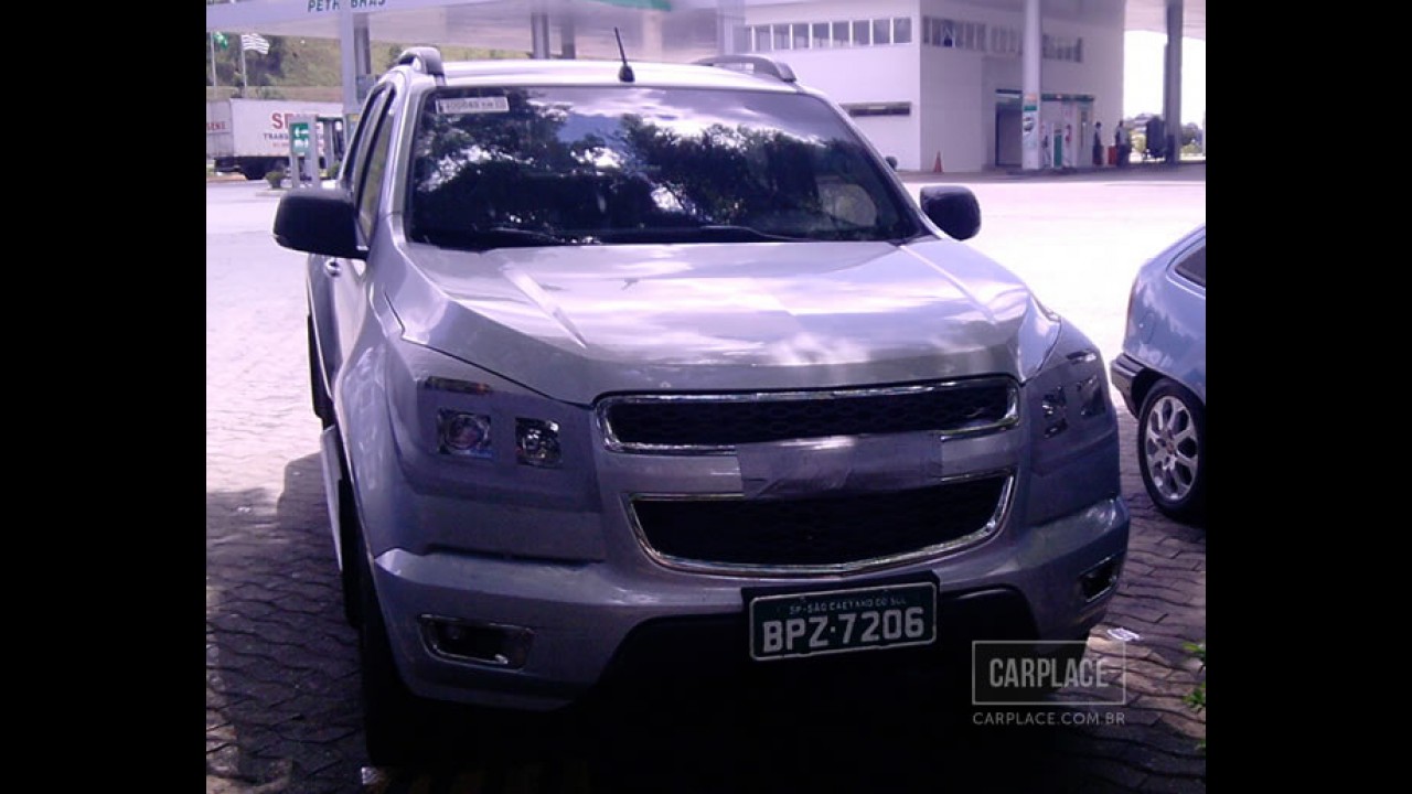 Nova S10: Todo mundo está flagrando a nova pick-up, “Menos Luiza, que está no Canadá”