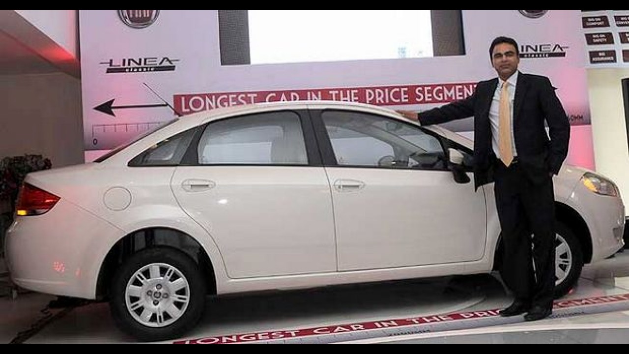 Fiat lança versão popular do Linea pelo equivalente a R$ 21.500 na Índia