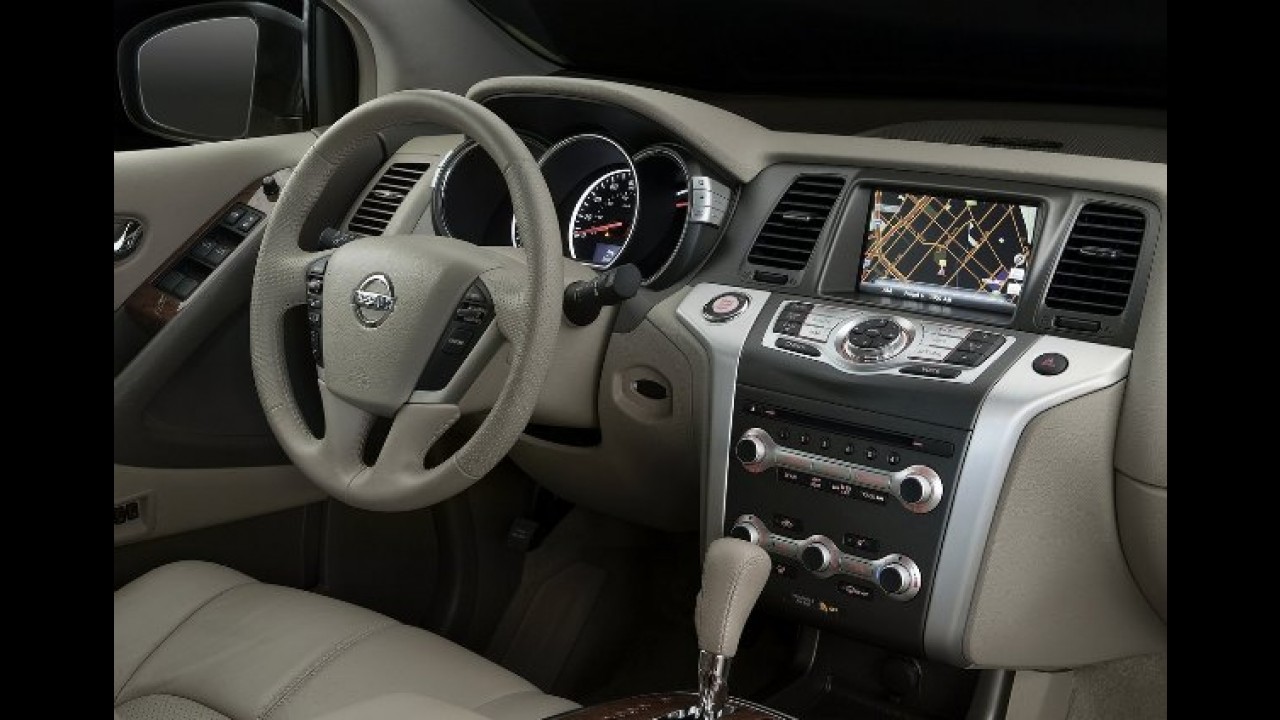 Nissan Murano 2011 ganha leve mudança visual e novo acabamento