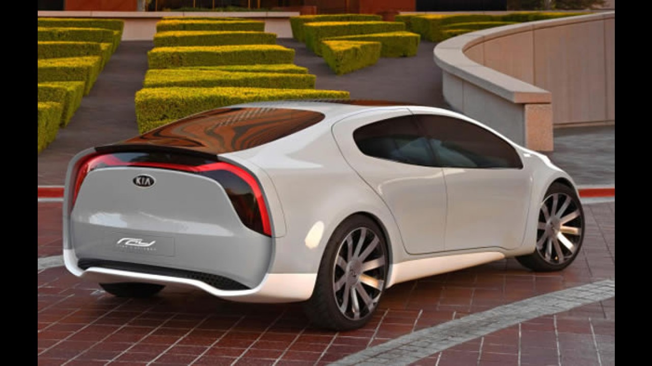 Kia divulga imagens do Ray Concept - Protótipo Híbrido é destaque no Salão de Chicago