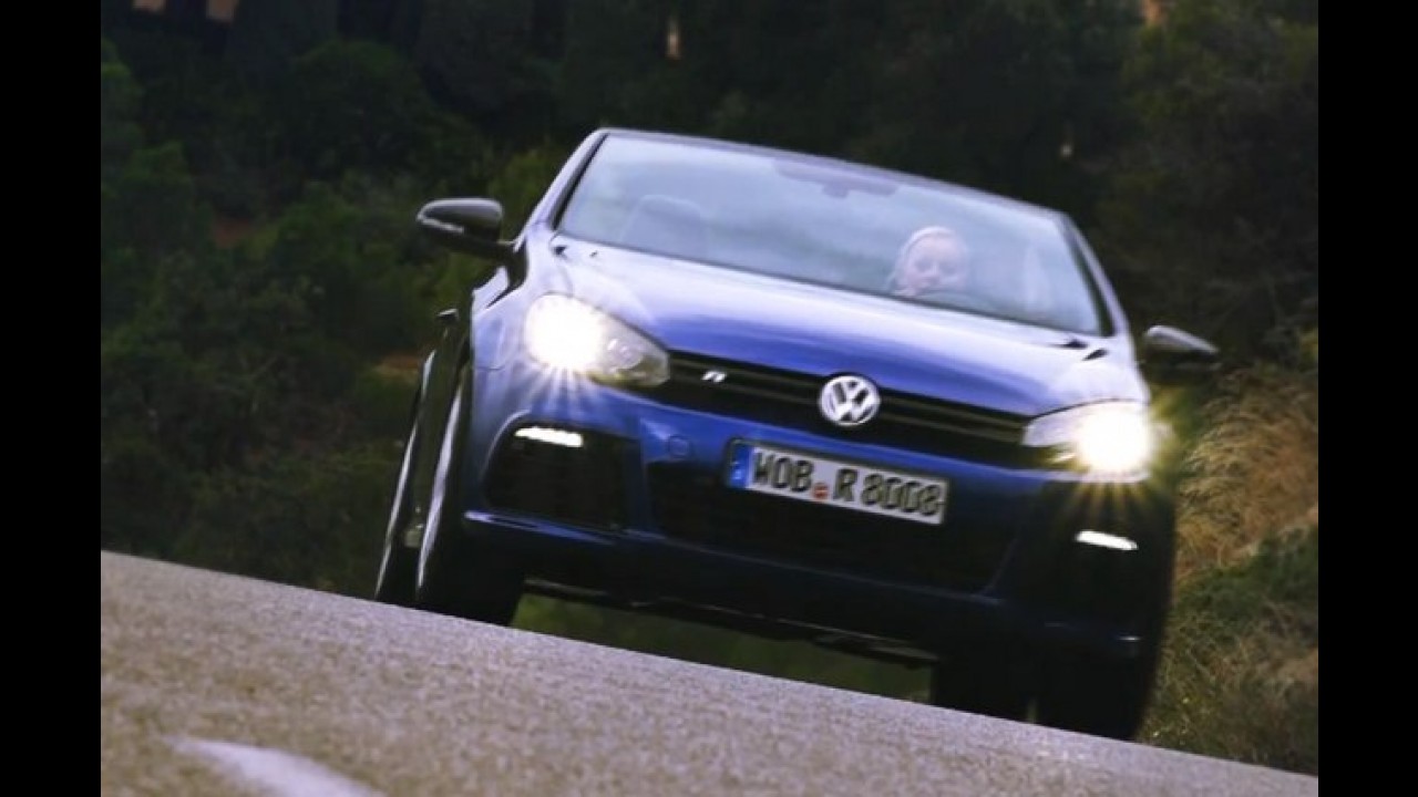 Vídeo: Volkswagen Golf R Cabrio 2013 é revelado