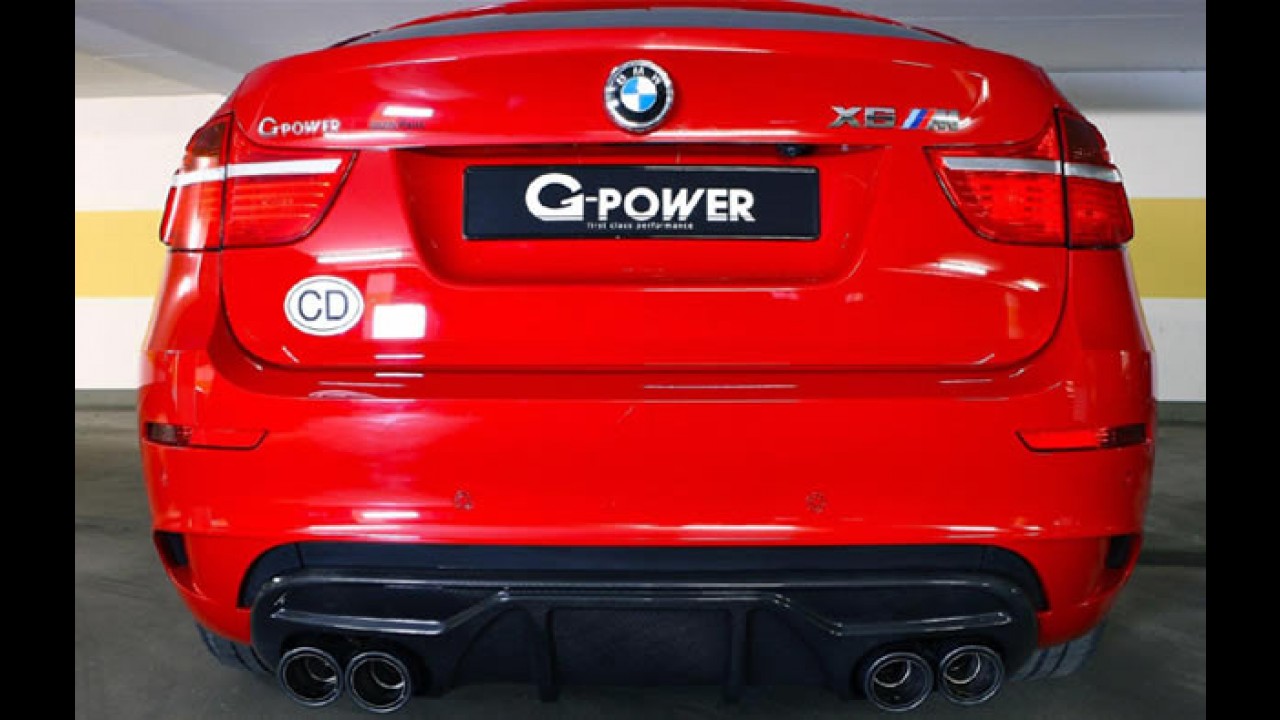 BMW X6 M ganha kit de upgrade da G-Power e atinge 725 cv de potência