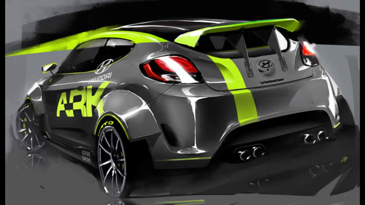 Hyundai Veloster: Versão de rali com 212 cv para o SEMA Show 2011