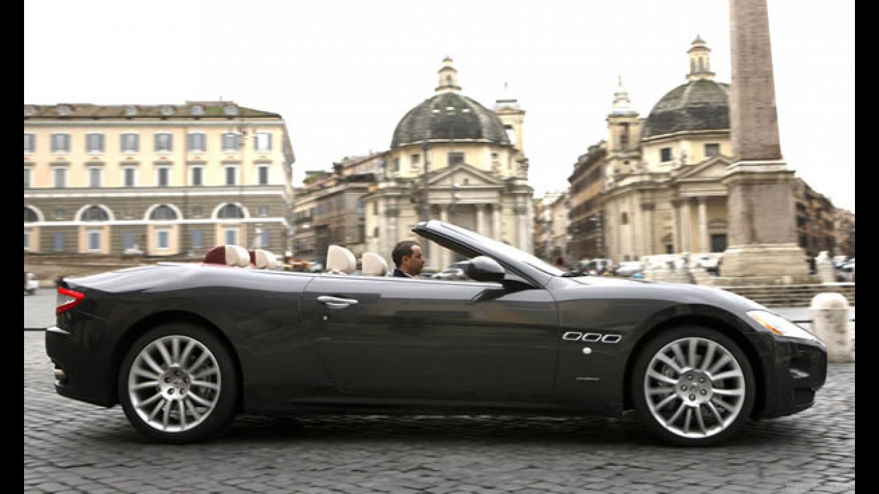Maserati GranCabrio chega ao Brasil por R$ 880 mil - Conversível tem motor V8 de 446cv