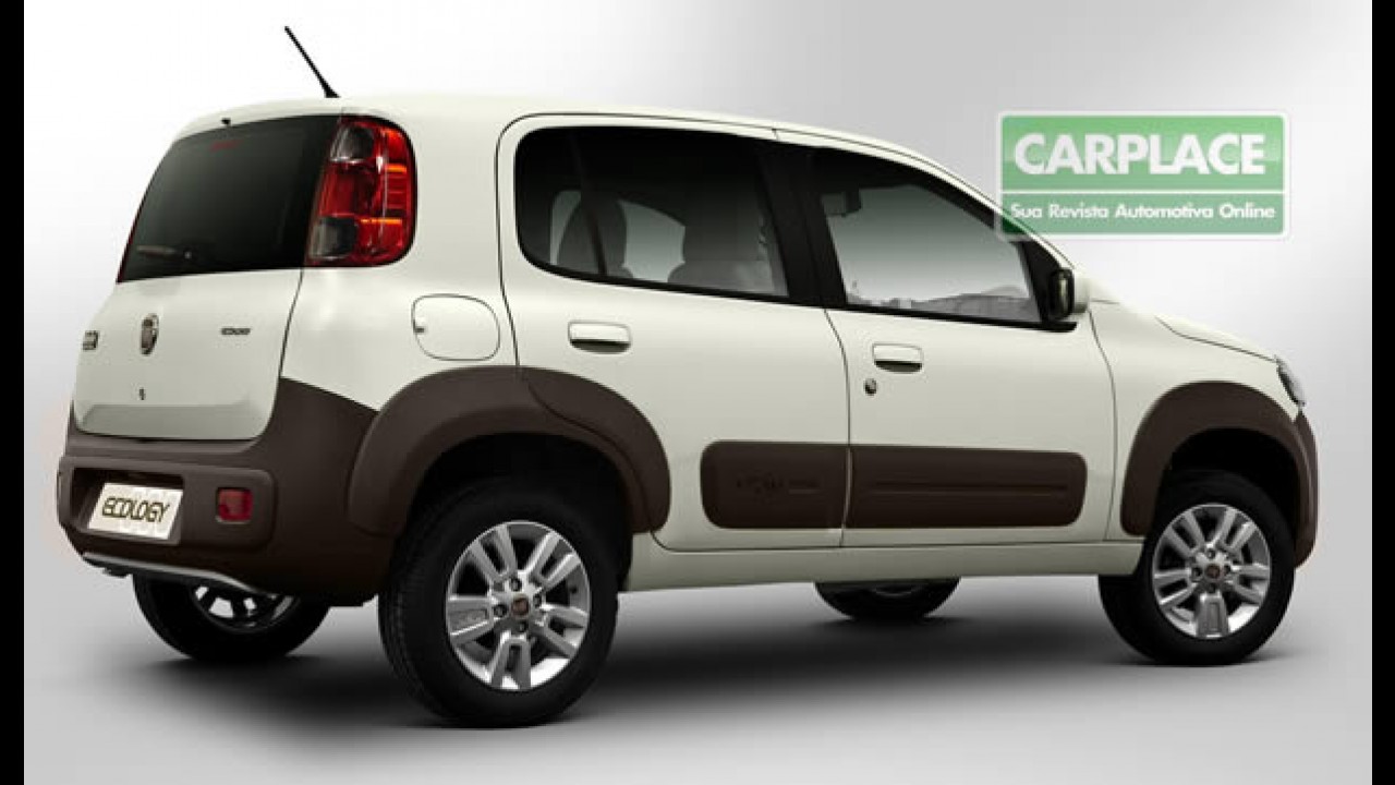 Fiat Uno Ecology - Conceito tem sistema Stop&Start e teto que capta energia solar