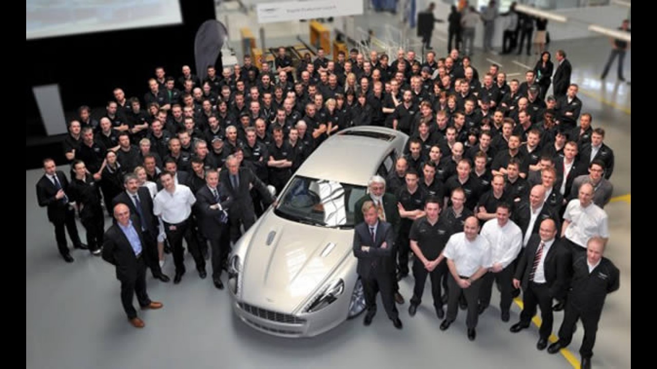 Primeiro Aston Martin Rapide é produzido na Áustria - Veja fotos