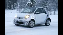 Nuove smart Brabus fortwo e forfour, foto spia