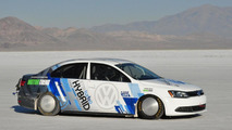 Volkswagen Jetta Hybrid land speed record 08.10.2012