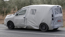 Dacia commercial van based on Lodgy MPV spy photo