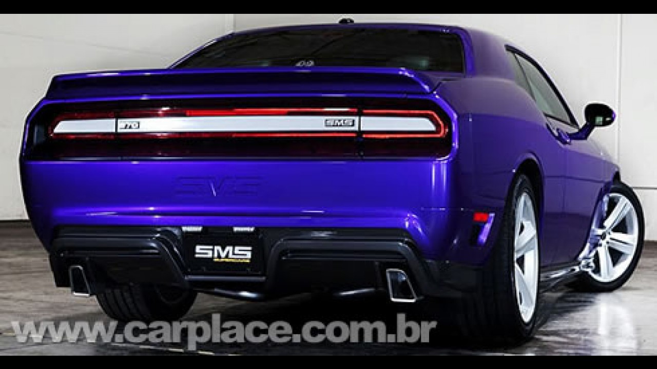Dodge Challenger preparado pela SMS tem até 700 cavalos de potência