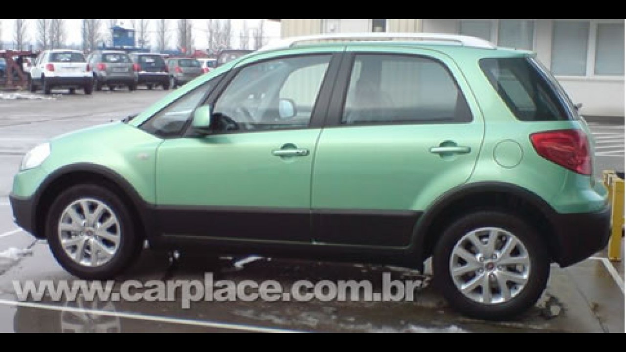 Fiat Sedici Crossover 2009 é flagrado - Irmão Suzuki SX4 é cogitado no Brasil