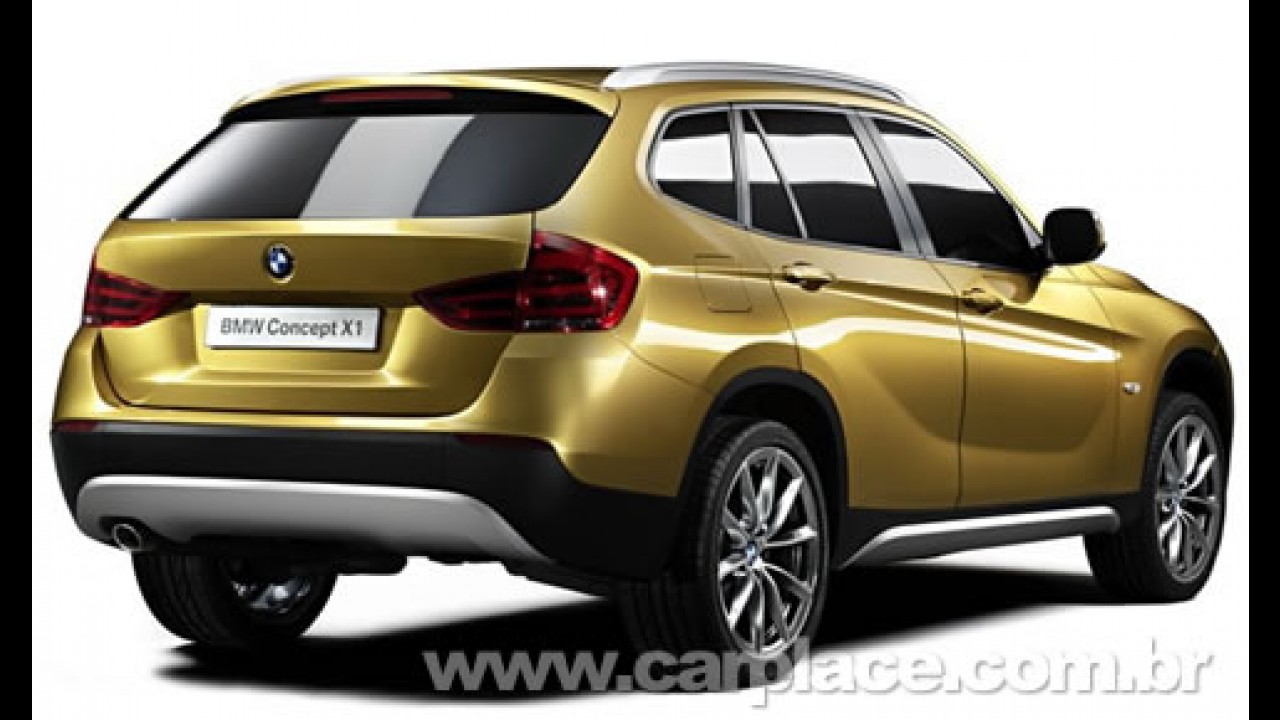 BMW Concept X1 - Vazam imagens do novo utilitário esportivo 4x4 alemão