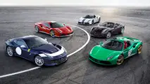 Ferrari 70th Anniversary Liveries