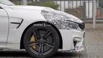 BMW M4 facelift spy photo