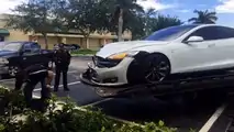 Tesla Model S kazası - Lighthouse Point, Florida