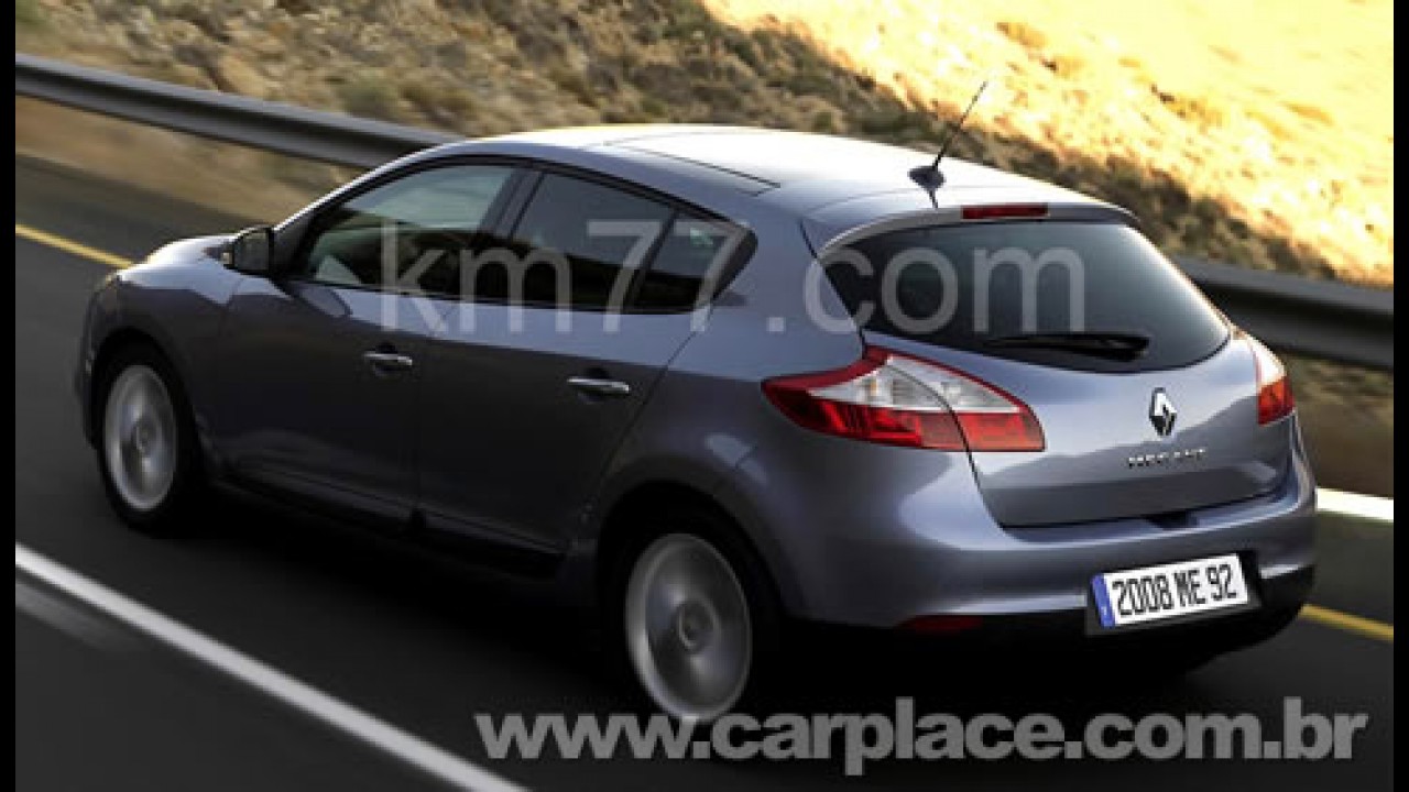 Novo Renault Megané III - Fotos oficiais da nova geração vazam na internet