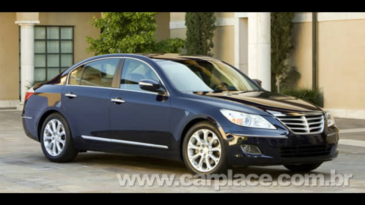 Depois do sucesso Azera, Hyundai pode trazer o sedan Genesis ao Brasil