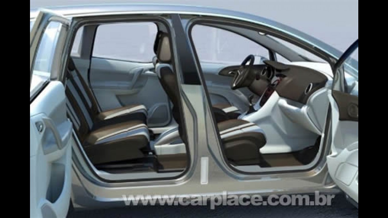 Nova Opel Meriva - Divulgadas imagens do protótipo que estará em Genebra