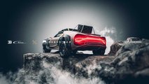 Bugatti Chiron Terraccross rendu