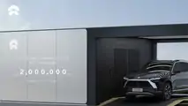 NIO Battery Swap Stations - 2 million battery swaps