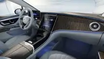 Hyperscreen'siz Mercedes EQS