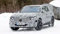 2022 Mercedes-Benz GLC neues Spionagebild (vorne drei Viertel)