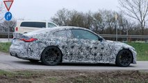 BMW M4 CSL Spy Shots Vue de dos