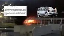 An EV Caused Stavanger Airport Parking Lot Fire? No, It Was A Diesel