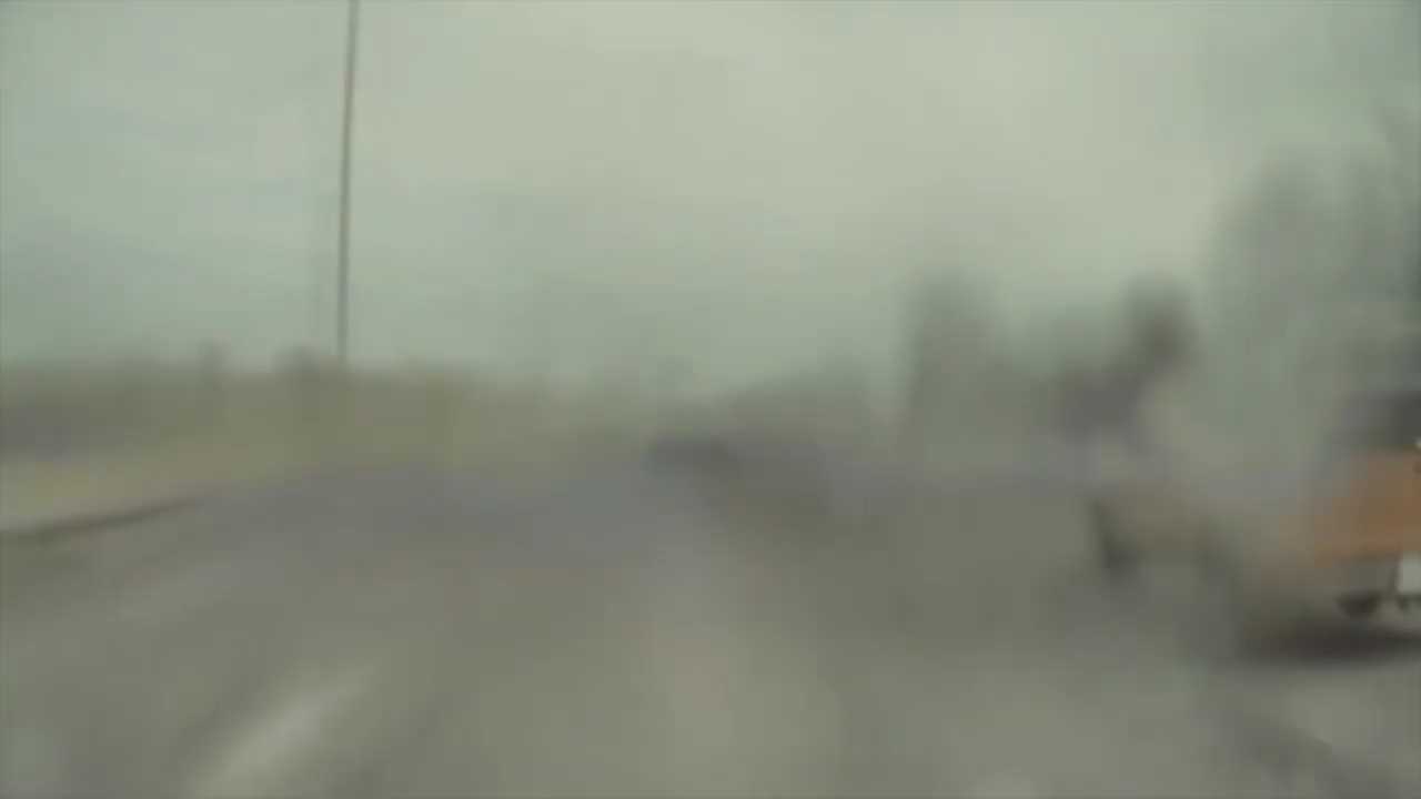 TeslaCam Video Shows Ice In You Car Can Turn Into A Missile