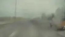 TeslaCam Video Shows Ice In You Car Can Turn Into A Missile
