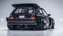 VW Golf GTI MK2 par Khyzyl Saleem