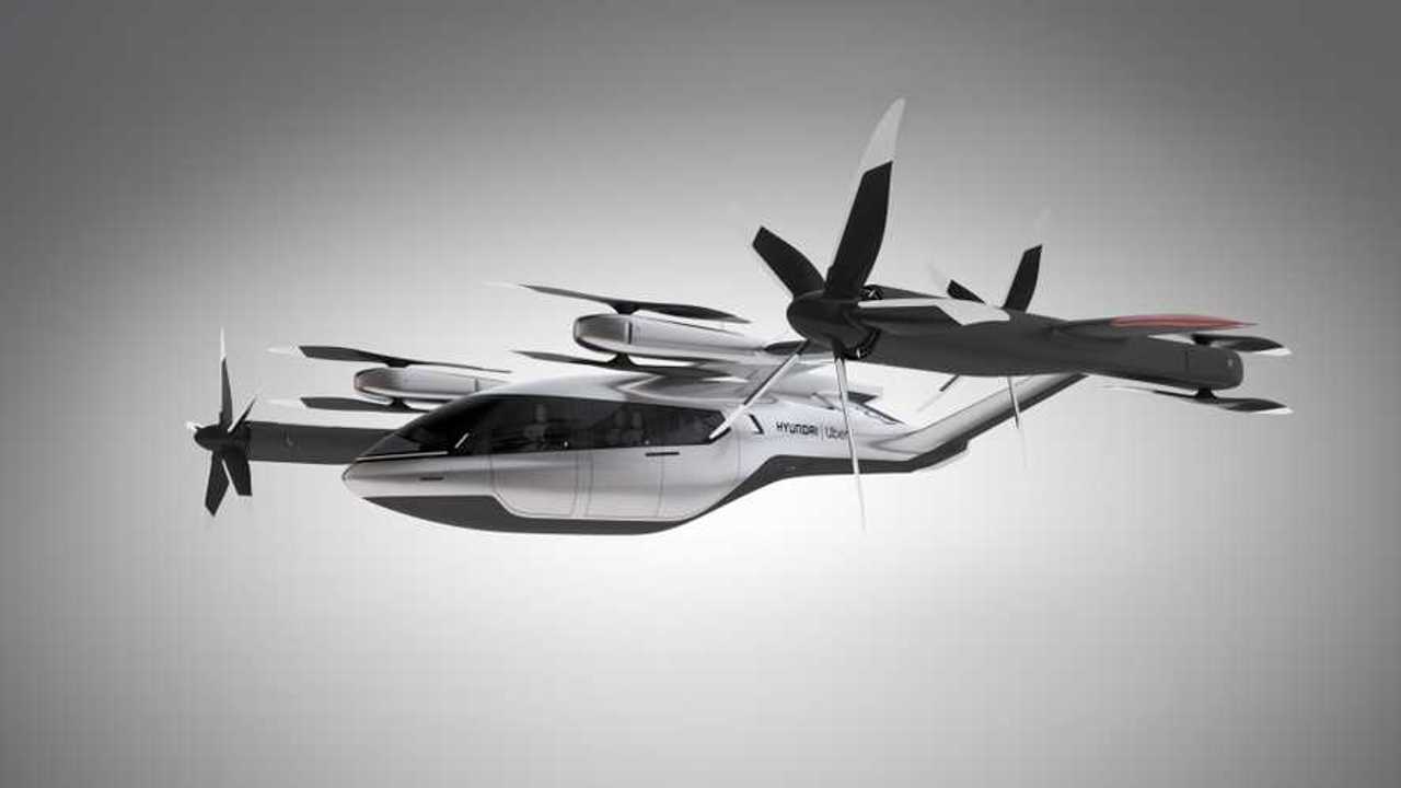 Hyundai Uber Ridshare Air Taxi Concept