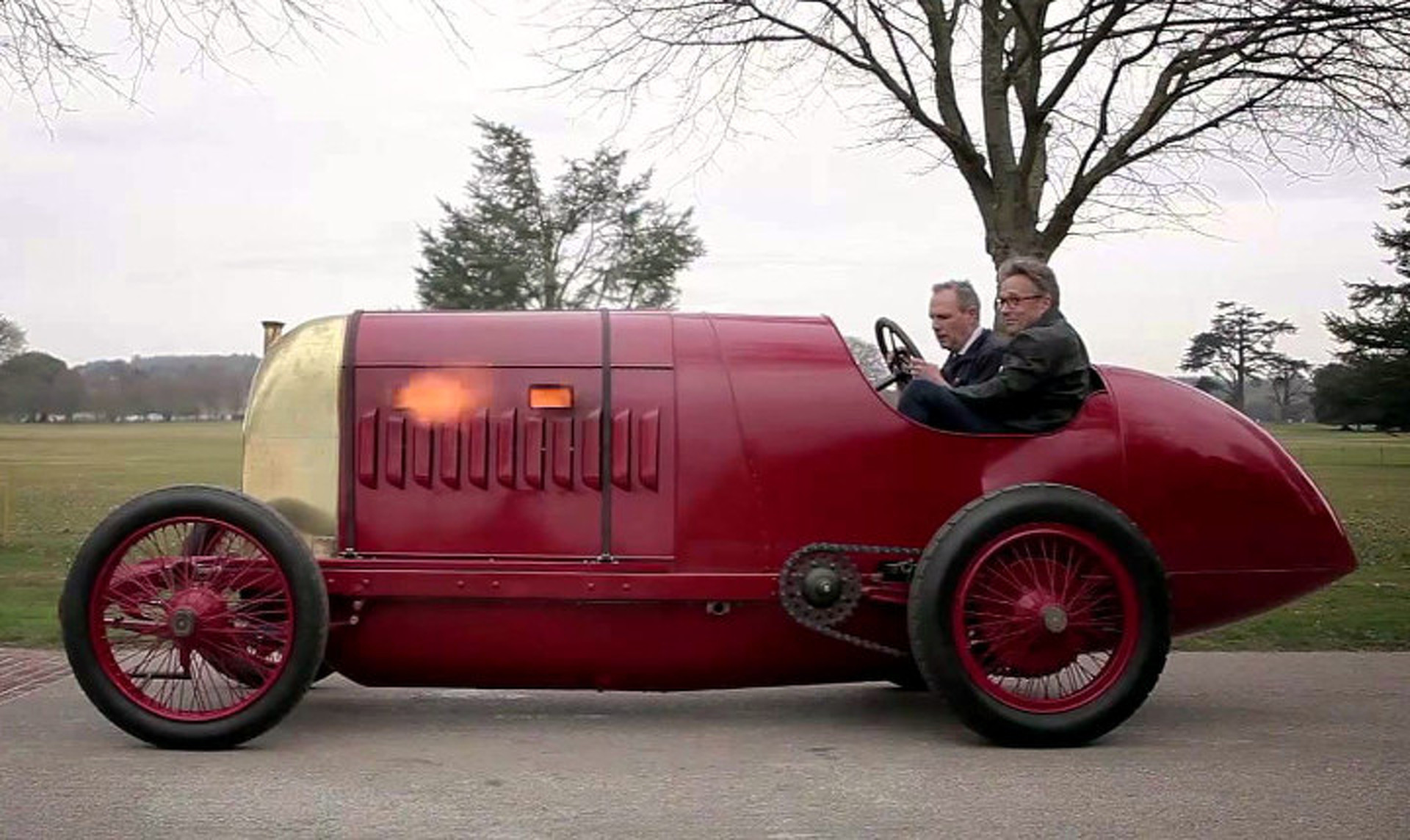 A History of Cars With Aircraft Engines