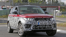 2017 Land Rover Range Rover Sport facelift spy photo