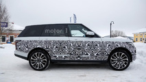 2017 Range Rover facelift spy photo