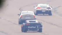 Mid-engine Corvette prototype spy photo