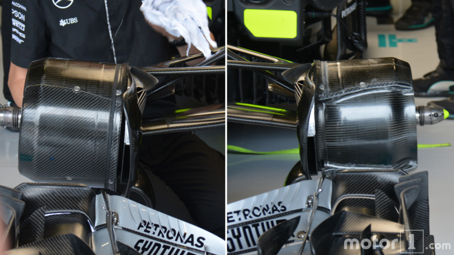 Merdecedes, Front brake duct