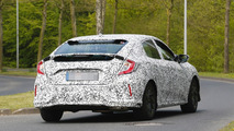 2017 Honda Civic hatchback spy photo