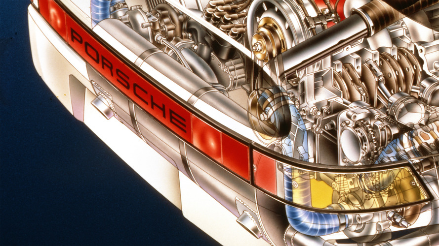 Porsche 959 Cutaway