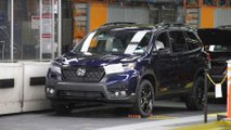 2019 Honda Passport'un Alabama Fabrikasında Üretimi