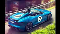 Jaguar-Studie in Goodwood