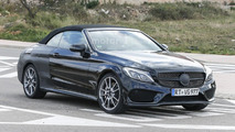 2017 Mercedes-AMG C43 Cabriolet spy photo