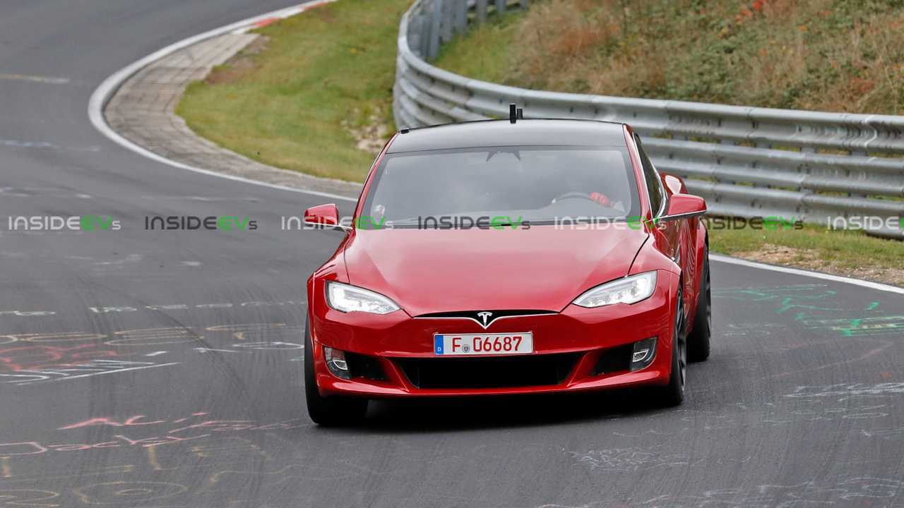 Tesla Model S Plaid, fotos espía