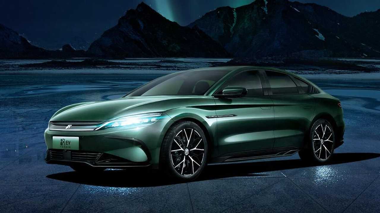 BYD Han EV в новом цвете