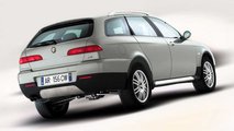 Alfa Romeo Crosswagon - posteriore con trasmissione in vista